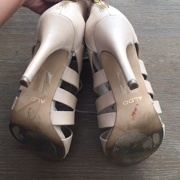 ALDO KATELINA LACE UP HEELS - Picture 4 of 5